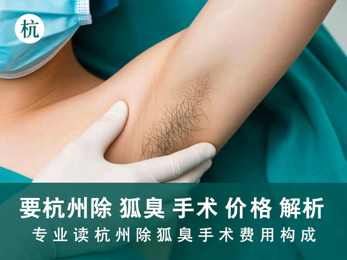 杭州除狐臭手术价格解析,专业解读杭州除狐臭手术费用构成 杭州除狐臭手术价格解析,专业解读杭州除狐臭手术费用构成