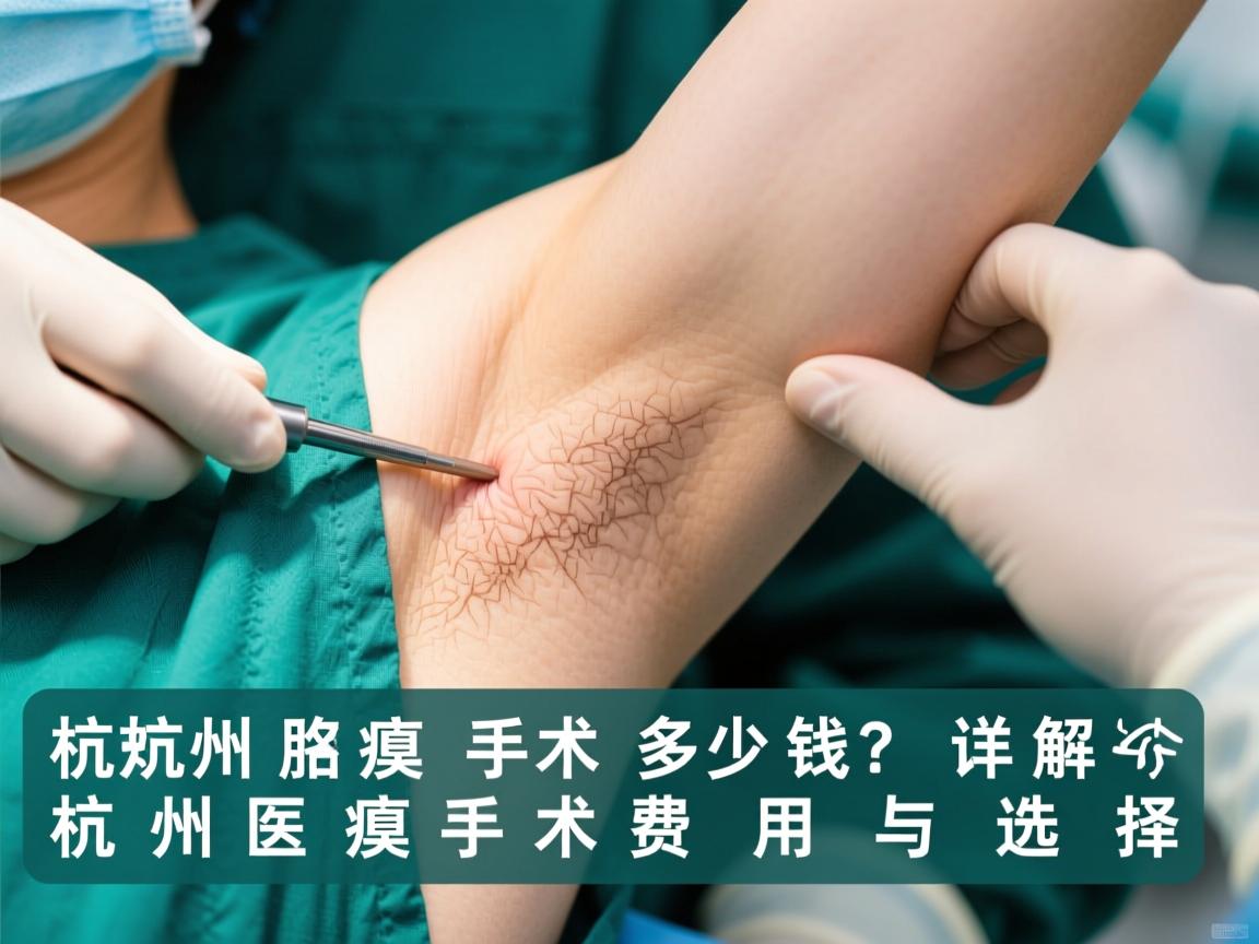 杭州腋臭手术多少钱？详解杭州腋臭手术费用与选择