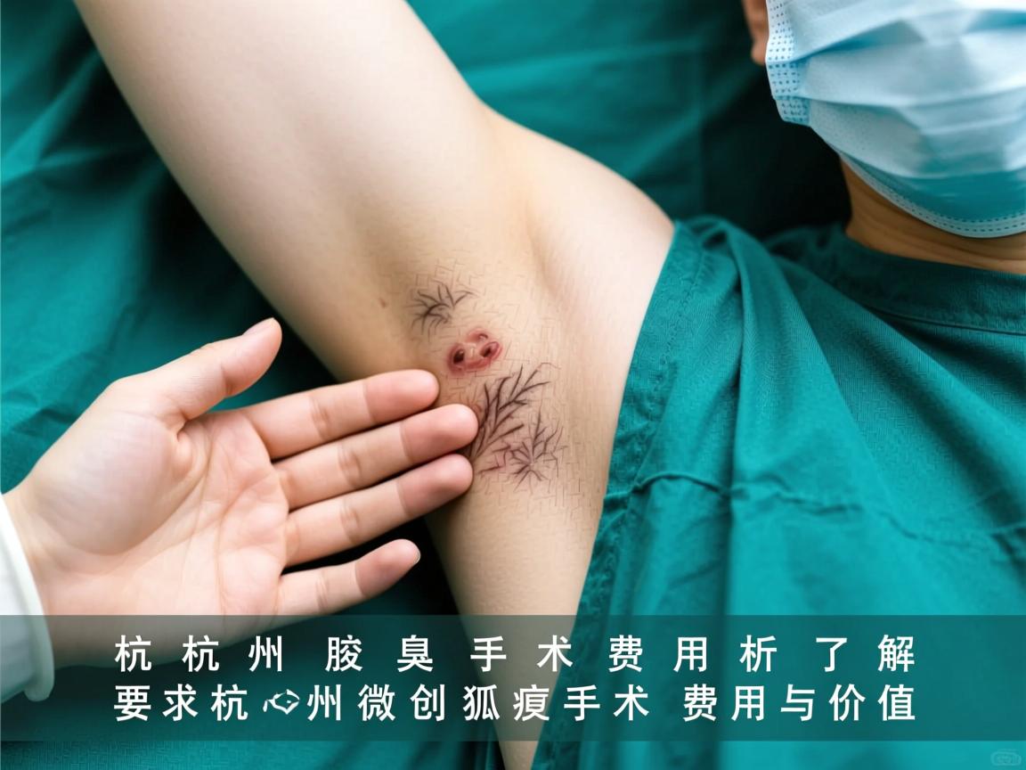 杭州腋臭手术费用解析，了解杭州微创狐臭手术费用与价值