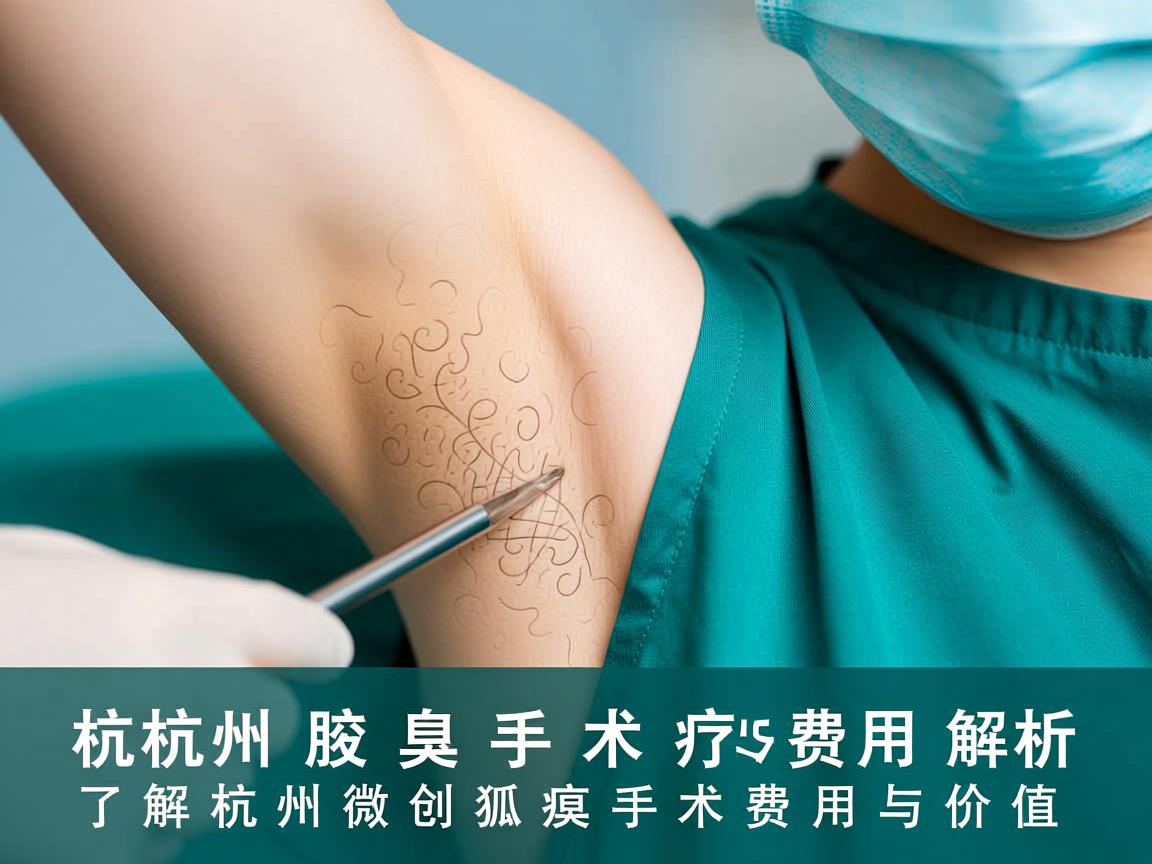 杭州腋臭手术费用解析，了解杭州微创狐臭手术费用与价值
