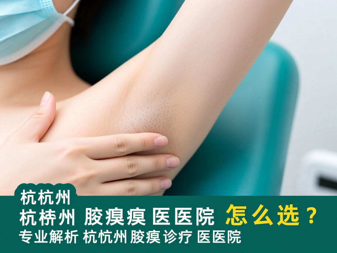 杭州腋臭医院怎么选？专业解析杭州腋臭诊疗医院