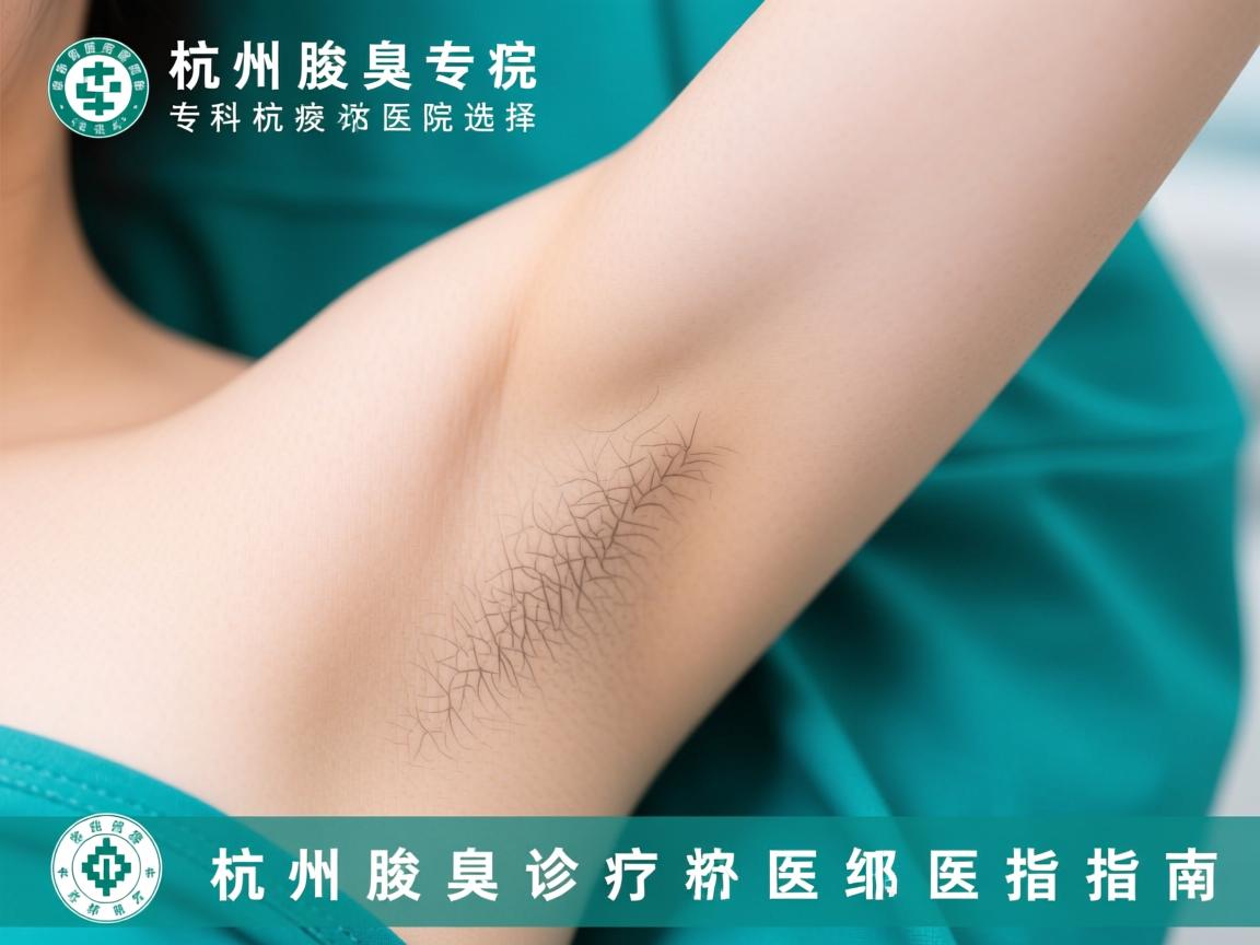杭州腋臭专科医院选择，杭州腋臭诊疗的市级医院指南