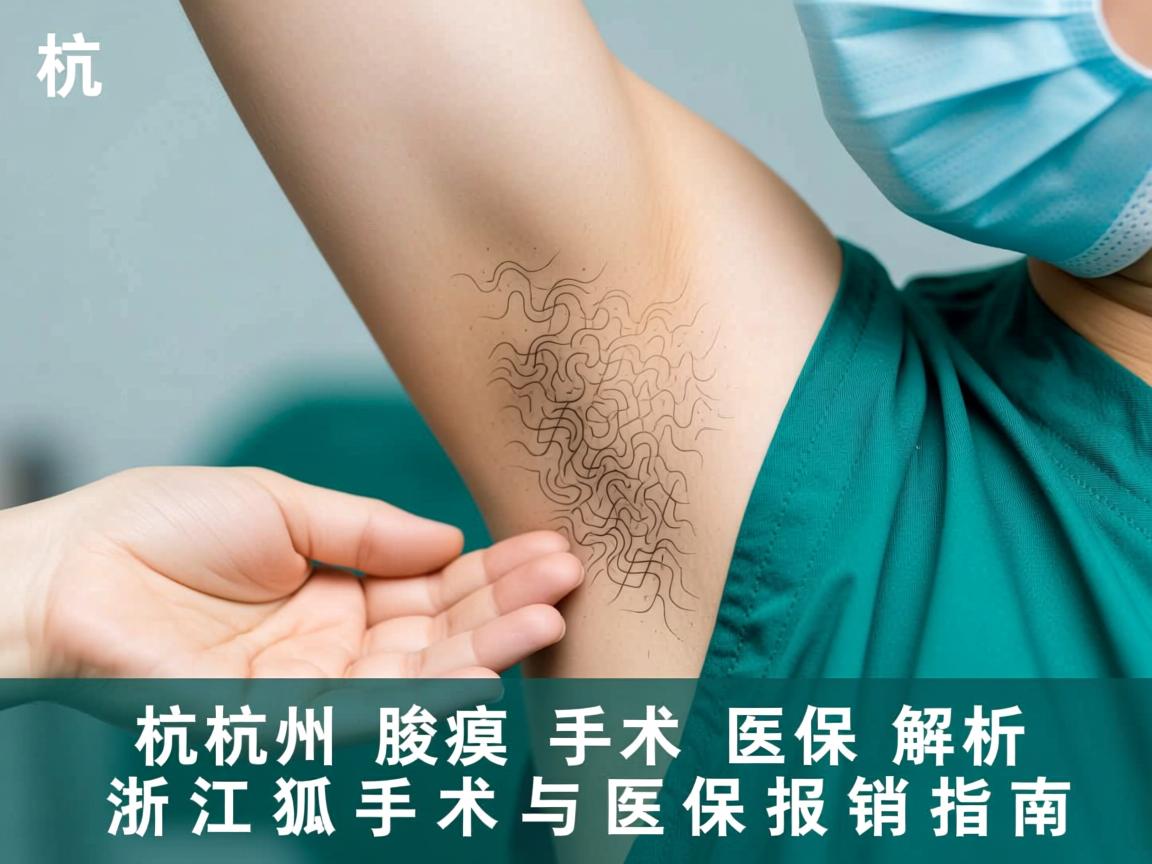 杭州腋臭手术医保解析，浙江狐臭手术与医保报销指南