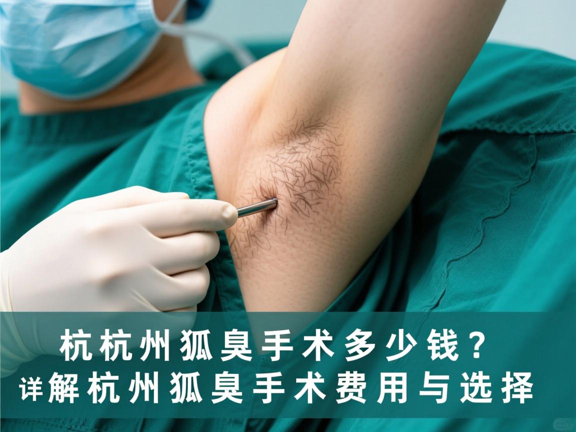 杭州狐臭手术多少钱?详解杭州狐臭手术费用与选择 杭州狐臭手术多少钱?详解杭州狐臭手术费用与选择