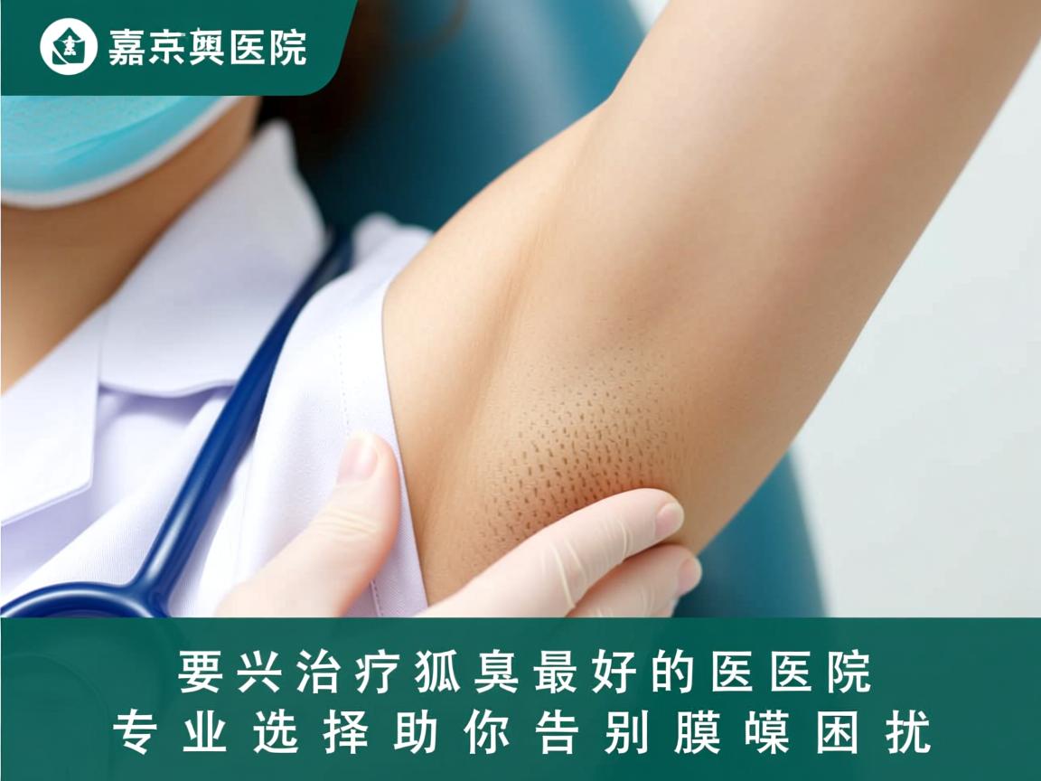 嘉兴治疗狐臭最好的医院,专业选择助你告别腋臭困扰 嘉兴治疗狐臭最好的医院,专业选择助你告别腋臭困扰