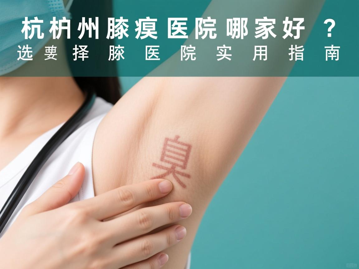 杭州腋臭医院哪家好?选择腋臭医院的实用指南 杭州腋臭医院哪家好?选择腋臭医院的实用指南