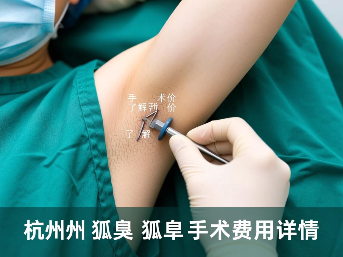 杭州狐臭手术价格解析,了解杭州狐臭手术费用详情 杭州狐臭手术价格解析,了解杭州狐臭手术费用详情