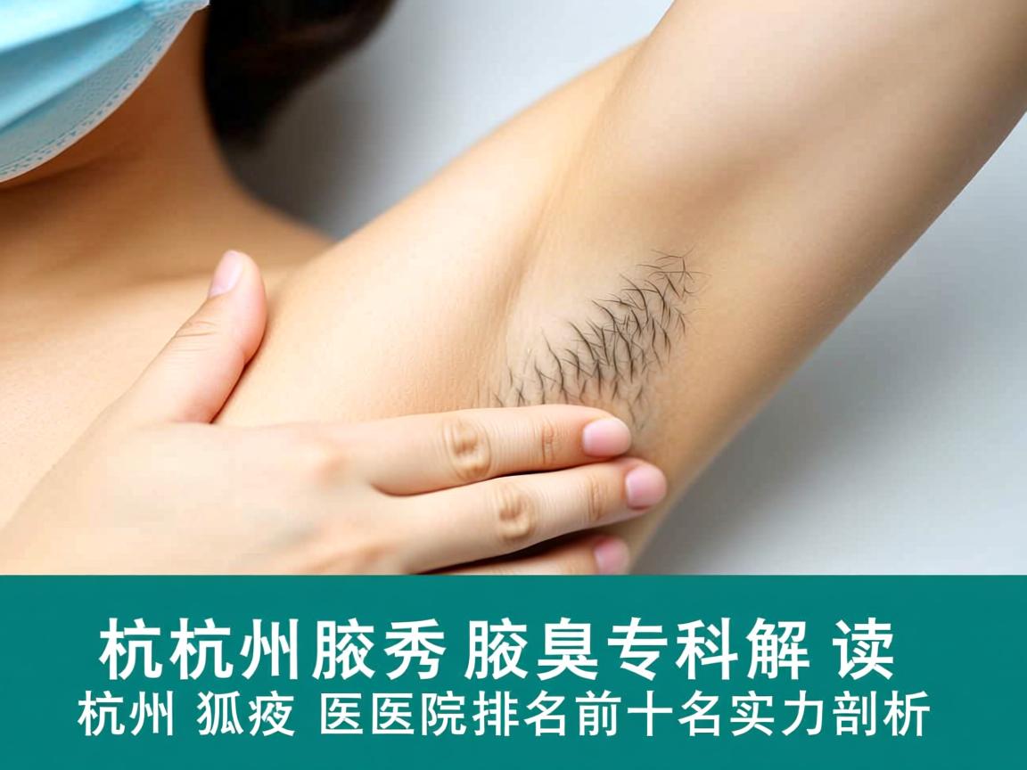 杭州腋秀腋臭专科解读,杭州狐臭医院排名前十名实力剖析 杭州腋秀腋臭专科解读,杭州狐臭医院排名前十名实力剖析