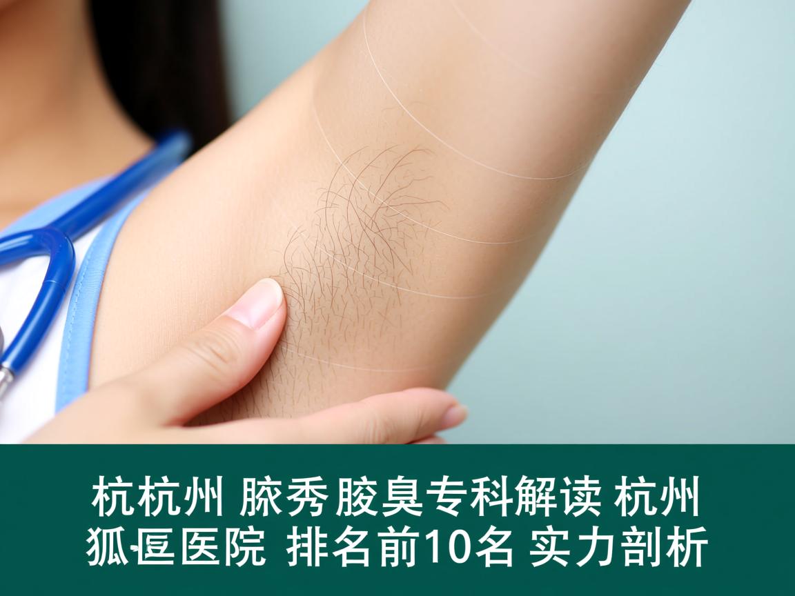 杭州腋秀腋臭专科解读,杭州狐臭医院排名前十名实力剖析 杭州腋秀腋臭专科解读,杭州狐臭医院排名前十名实力剖析