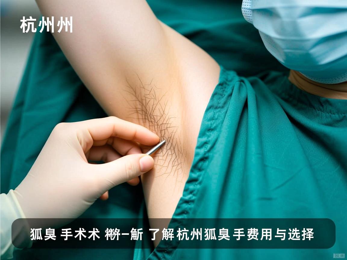 杭州狐臭手术价格解析,了解杭州狐臭手术费用与选择 杭州狐臭手术价格解析,了解杭州狐臭手术费用与选择