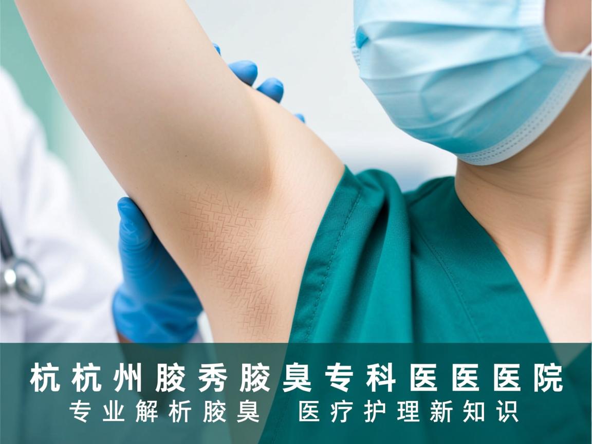 杭州腋秀腋臭专科医院,专业解析腋臭医疗护理新知识 杭州腋秀腋臭专科医院,专业解析腋臭医疗护理新知识
