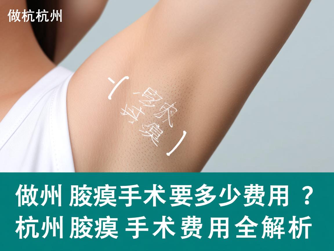 在杭州做腋臭手术要多少费用？杭州腋臭手术费用全解析