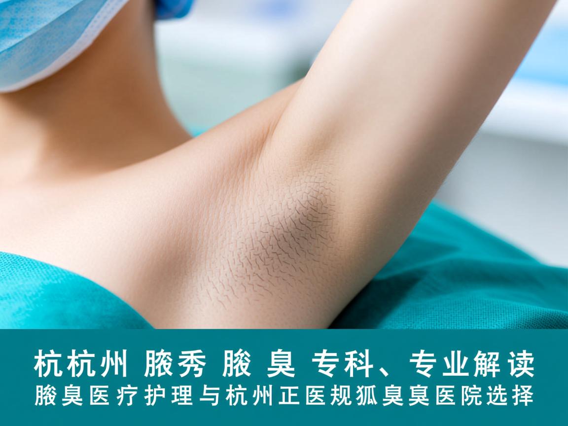 杭州腋秀腋臭专科,专业解读腋臭医疗护理与杭州正规狐臭医院选择 杭州腋秀腋臭专科,专业解读腋臭医疗护理与杭州正规狐臭医院选择