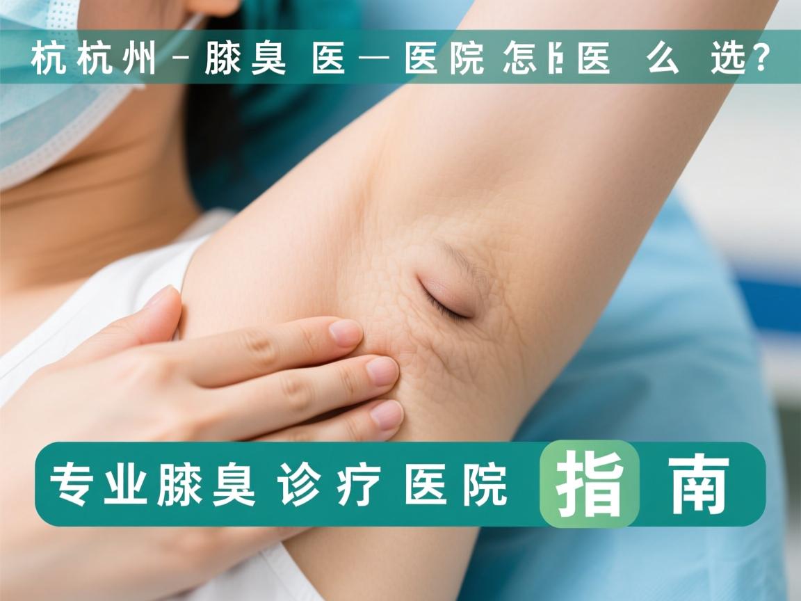 杭州腋臭医院怎么选?专业腋臭诊疗医院指南 杭州腋臭医院怎么选?专业腋臭诊疗医院指南