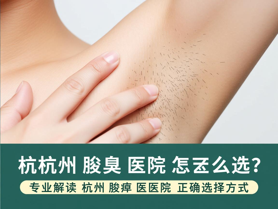 杭州腋臭医院怎么选?专业解读杭州腋臭医院的正确选择方式 杭州腋臭医院怎么选?专业解读杭州腋臭医院的正确选择方式