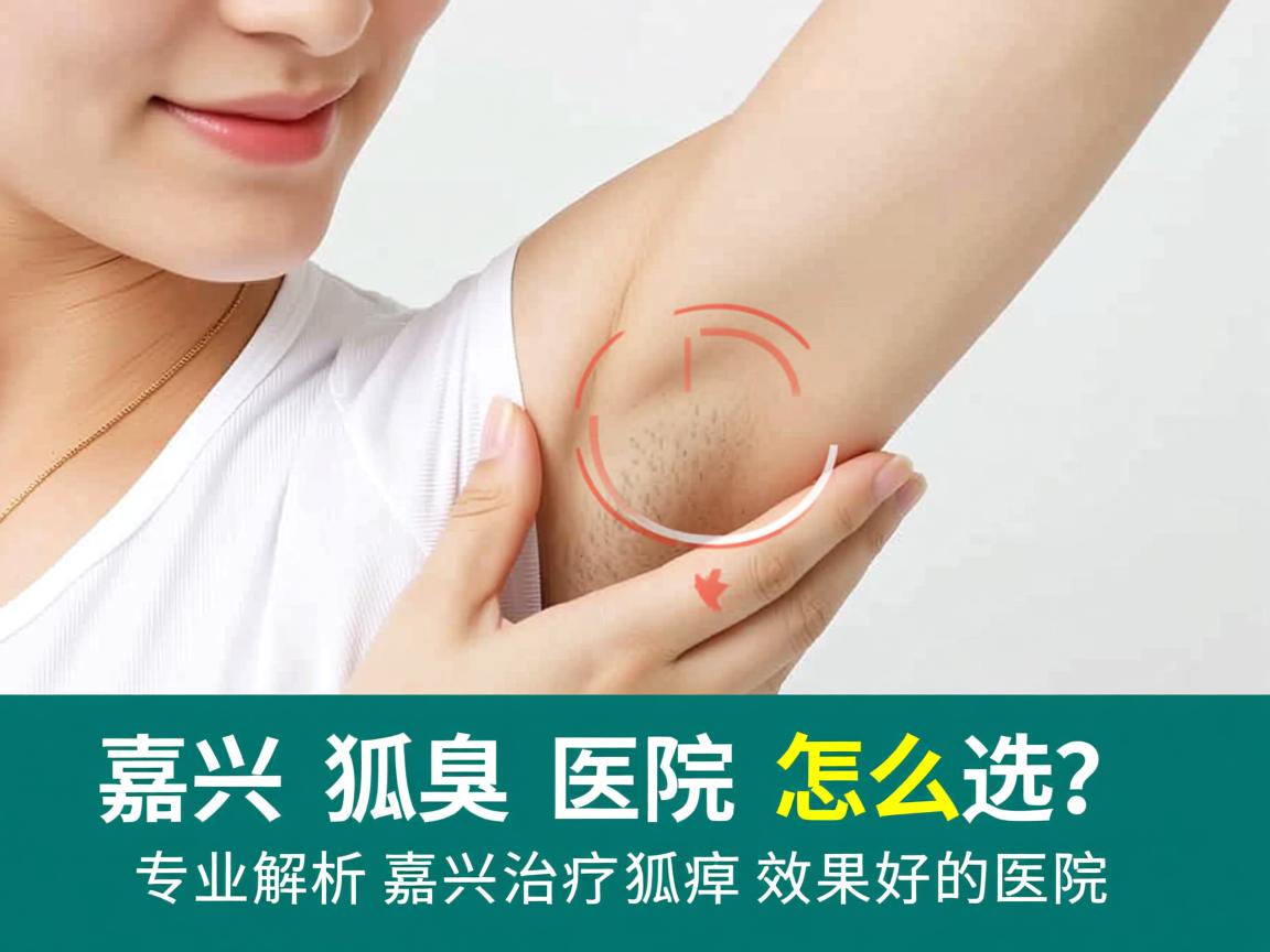 嘉兴狐臭医院怎么选？专业解析嘉兴治疗狐臭效果好的医院