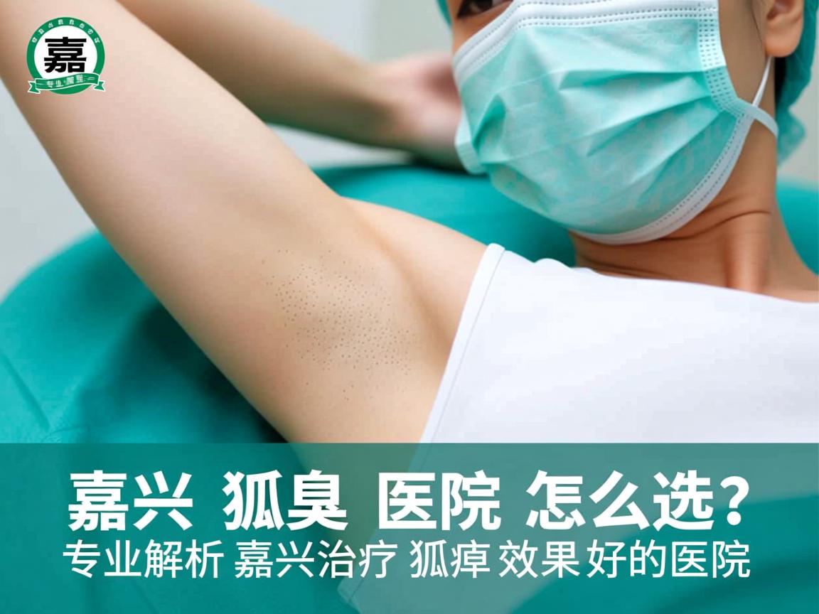 嘉兴狐臭医院怎么选？专业解析嘉兴治疗狐臭效果好的医院