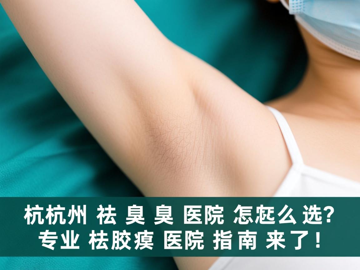 杭州祛腋臭医院怎么选?专业祛腋臭医院指南来了! 杭州祛腋臭医院怎么选?专业祛腋臭医院指南来了!