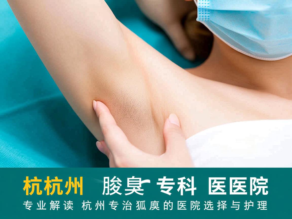 杭州腋臭专科医院，专业解读杭州专治狐臭的医院选择与护理