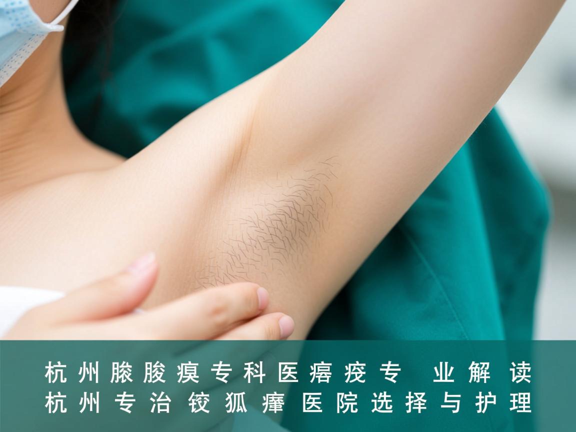 杭州腋臭专科医院，专业解读杭州专治狐臭的医院选择与护理