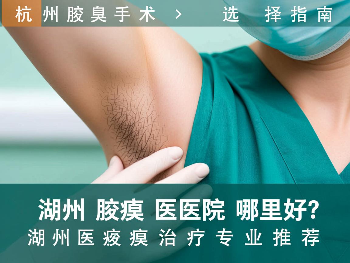 杭州腋臭手术选择指南,湖州腋臭医院哪里好?湖州腋臭治疗专业推荐 杭州腋臭手术选择指南,湖州腋臭医院哪里好?湖州腋臭治疗专业推荐
