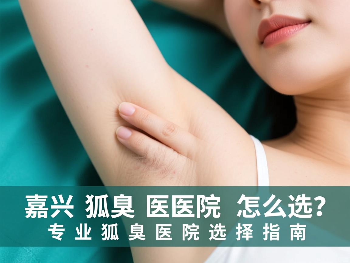 嘉兴狐臭医院怎么选？专业狐臭医院选择指南