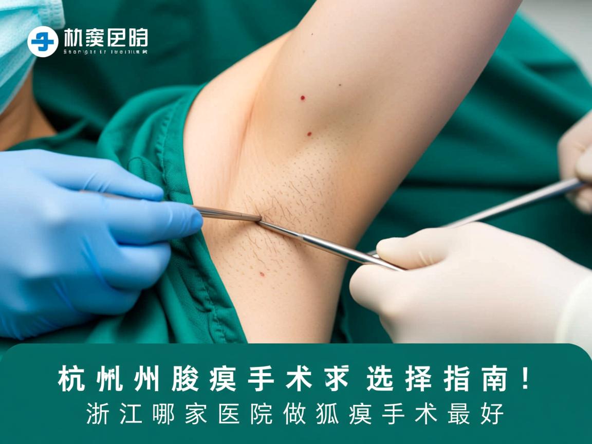 杭州腋臭手术选择指南,浙江哪家医院做狐臭手术最好 杭州腋臭手术选择指南,浙江哪家医院做狐臭手术最好