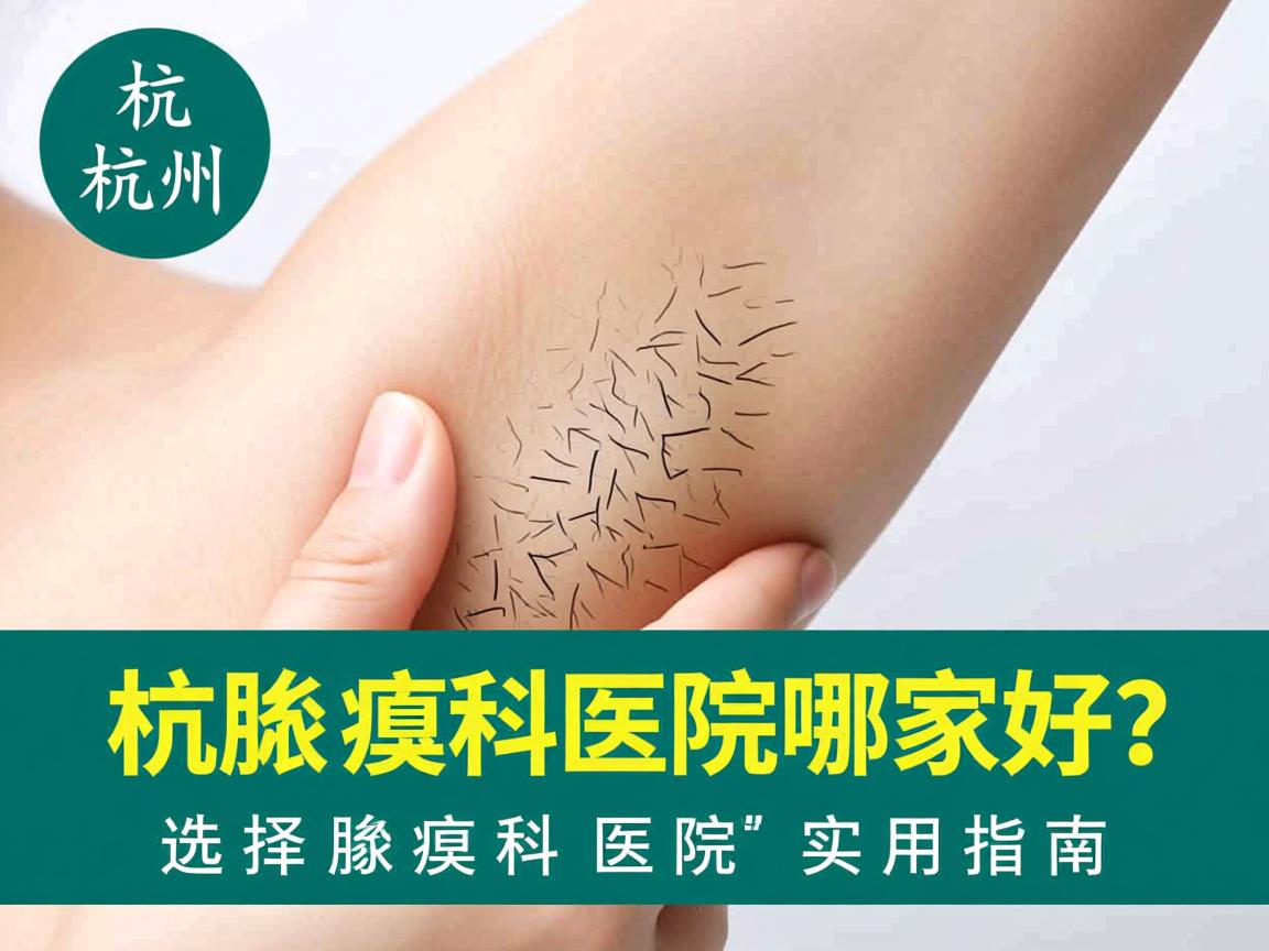 杭州腋臭科医院哪家好?选择腋臭科医院的实用指南 杭州腋臭科医院哪家好?选择腋臭科医院的实用指南