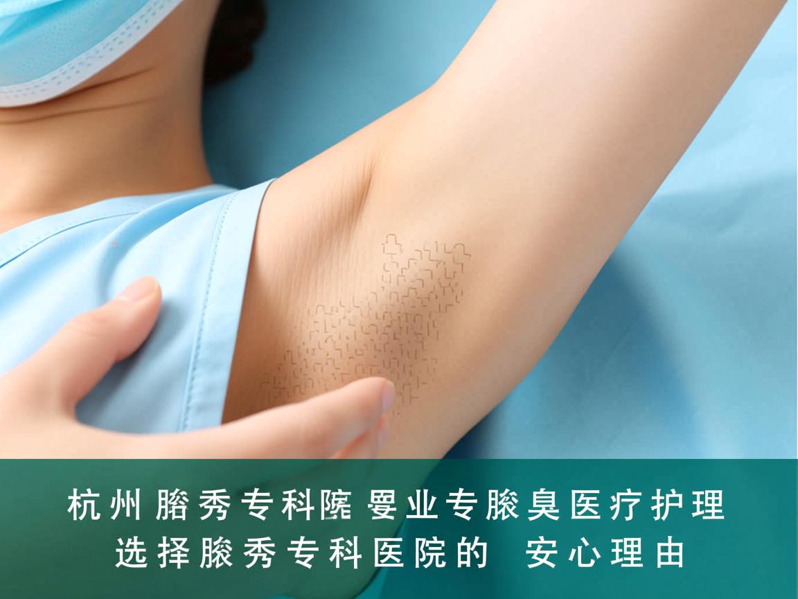 杭州腋秀专科医院,专业腋臭医疗护理,选择腋秀专科医院的安心理由 杭州腋秀专科医院,专业腋臭医疗护理,选择腋秀专科医院的安心理由