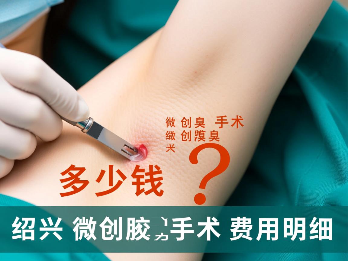 在绍兴做微创腋臭手术多少钱？解析绍兴微创腋臭手术费用明细