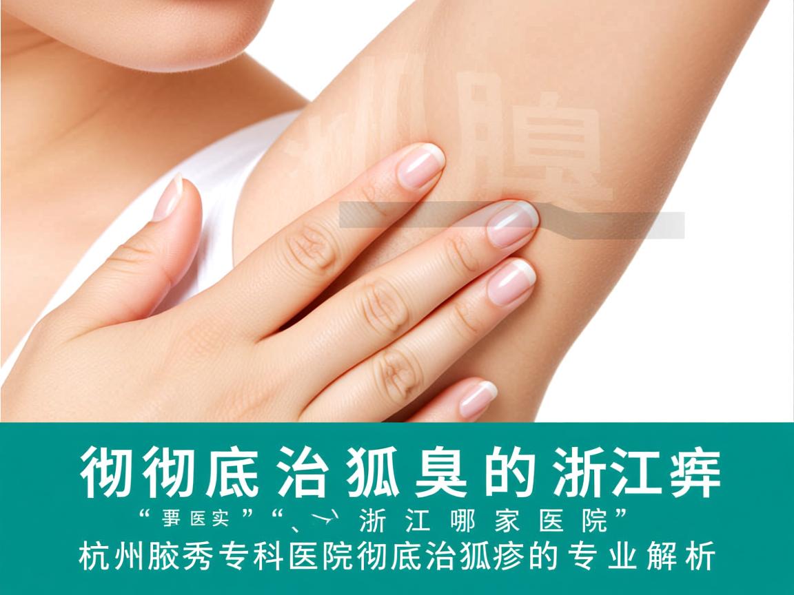 彻底治狐臭的浙江哪家医院，杭州腋秀专科医院彻底治狐臭的专业解析