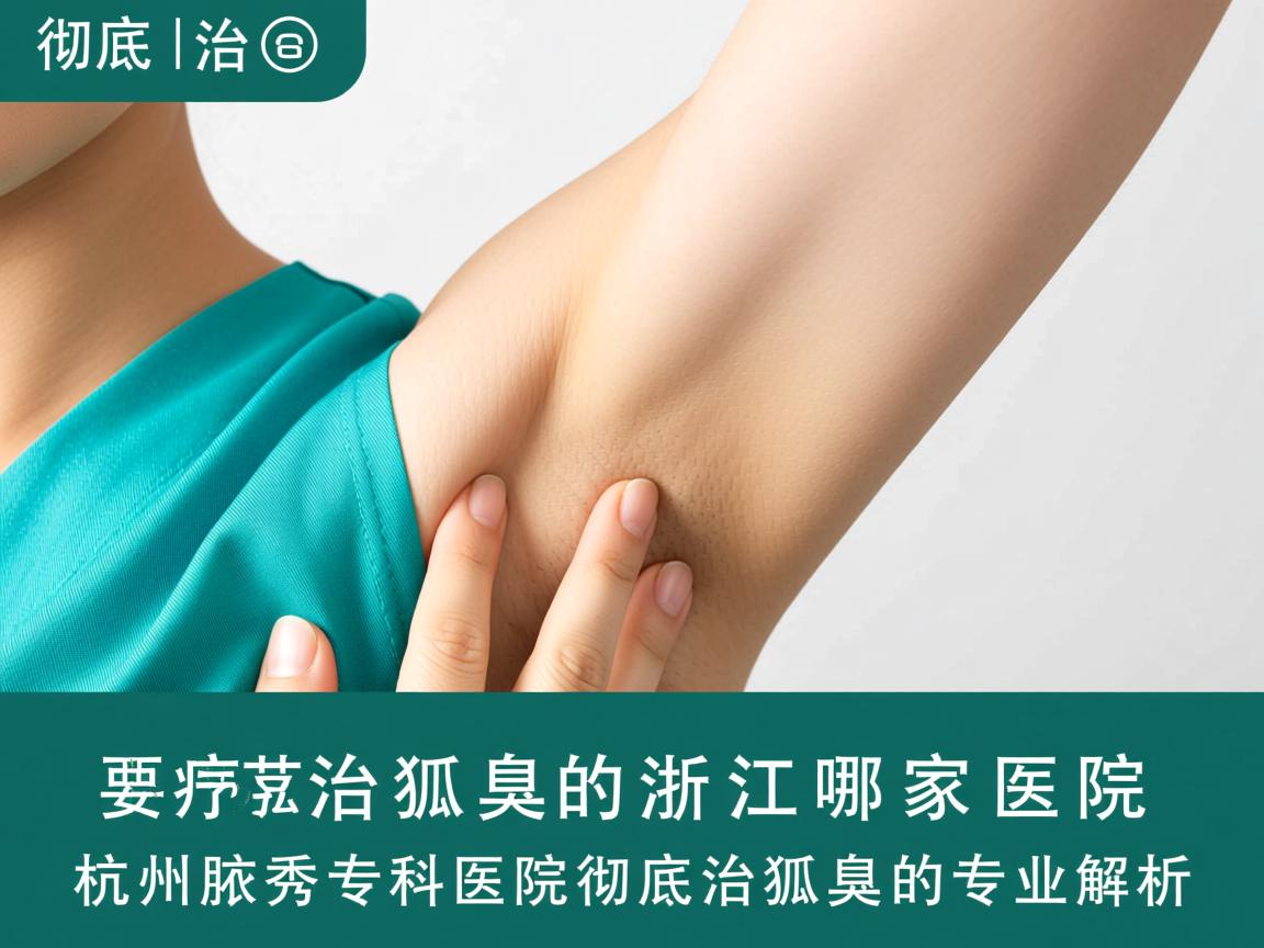 彻底治狐臭的浙江哪家医院，杭州腋秀专科医院彻底治狐臭的专业解析