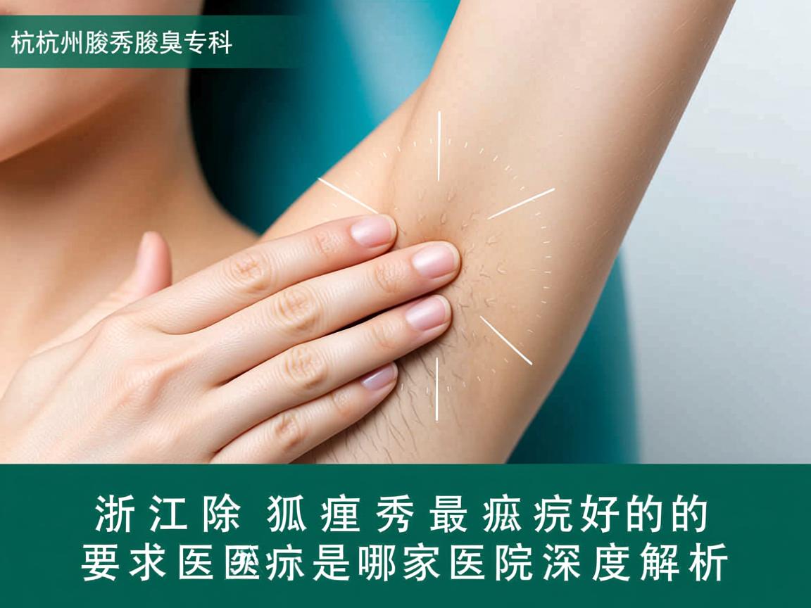 杭州腋秀腋臭专科，浙江除狐臭最好的医院是哪家医院深度解析
