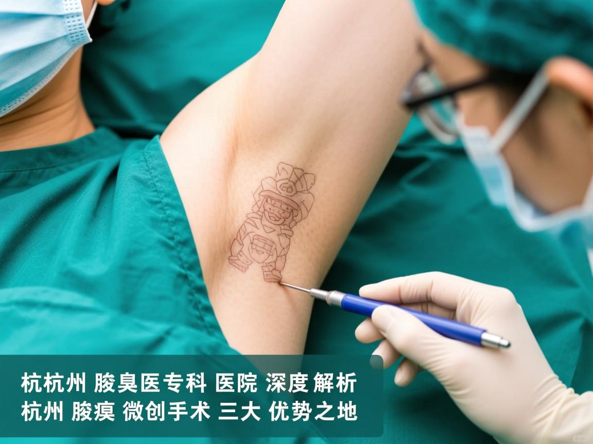 杭州腋臭专科医院，深度解析杭州腋臭微创手术三大优势之地