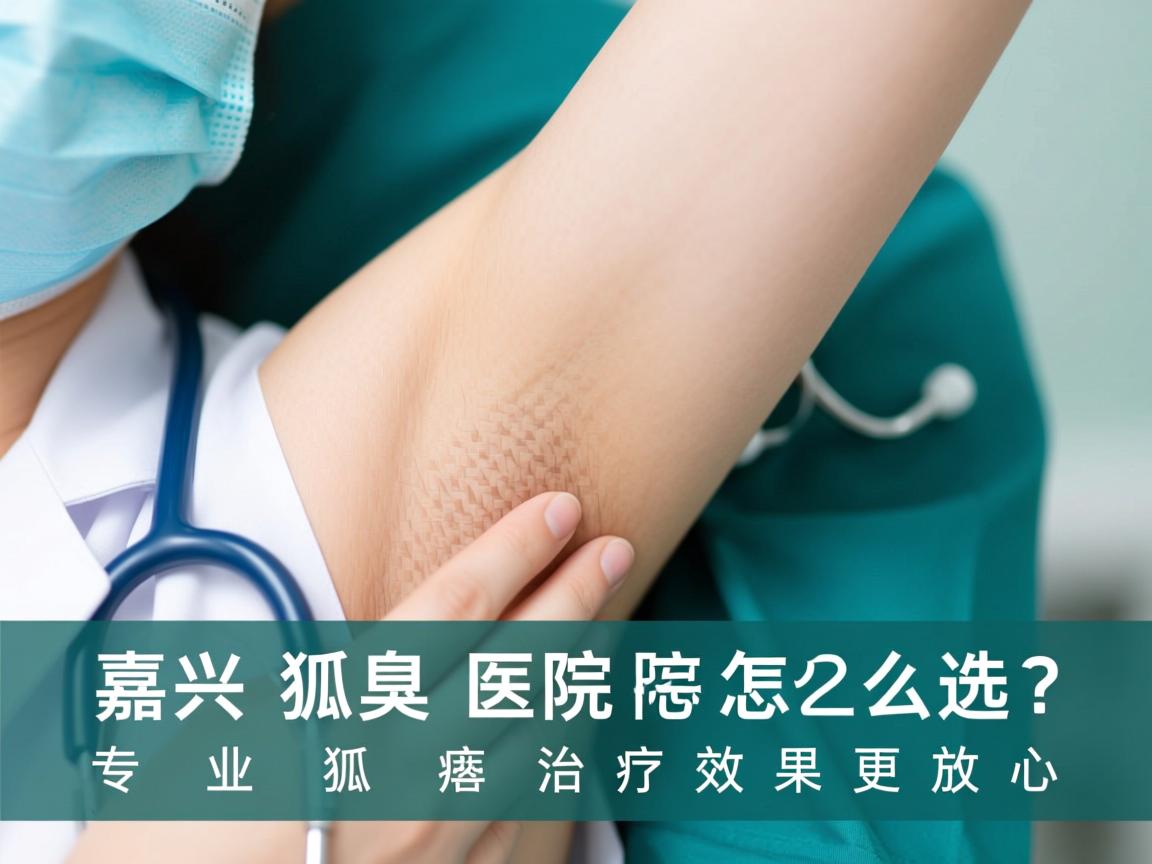 嘉兴狐臭医院怎么选？专业狐臭治疗效果更放心