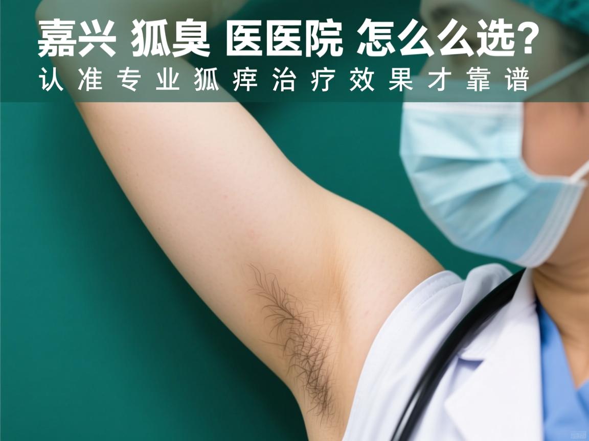 嘉兴狐臭医院怎么选？认准专业狐臭治疗效果才靠谱