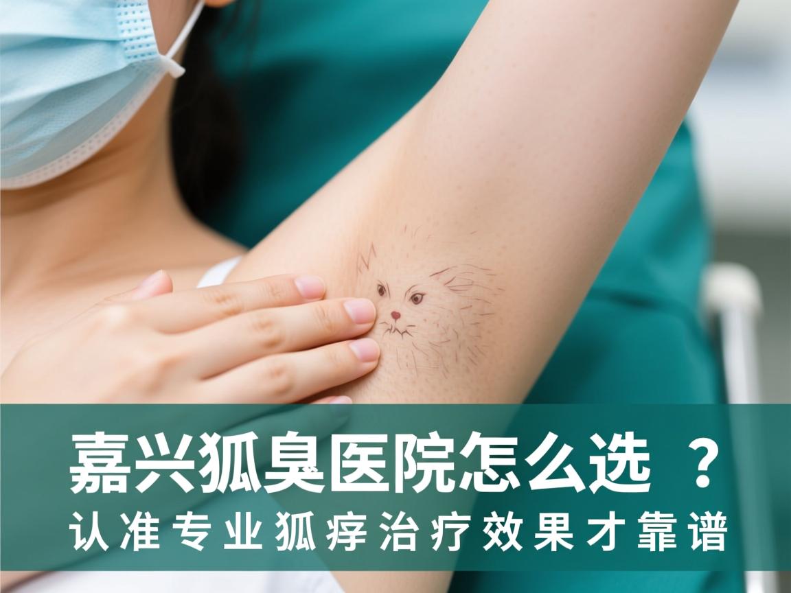 嘉兴狐臭医院怎么选？认准专业狐臭治疗效果才靠谱
