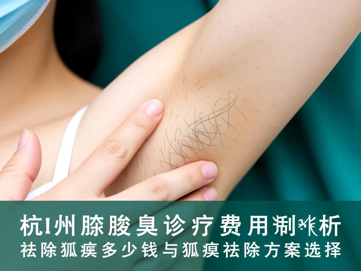 杭州腋臭诊疗费用解析，祛除狐臭多少钱与狐臭祛除方案选择