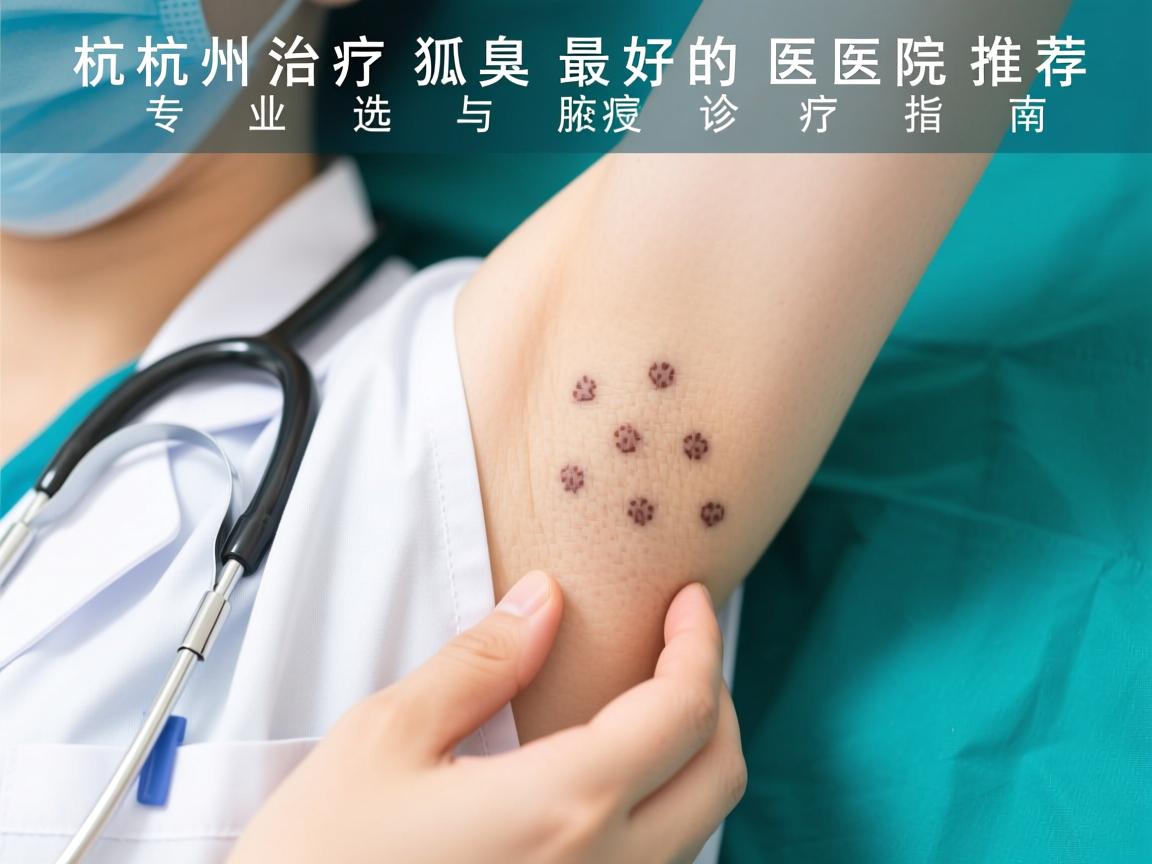 杭州治疗狐臭最好的医院推荐，专业选择与腋臭诊疗指南