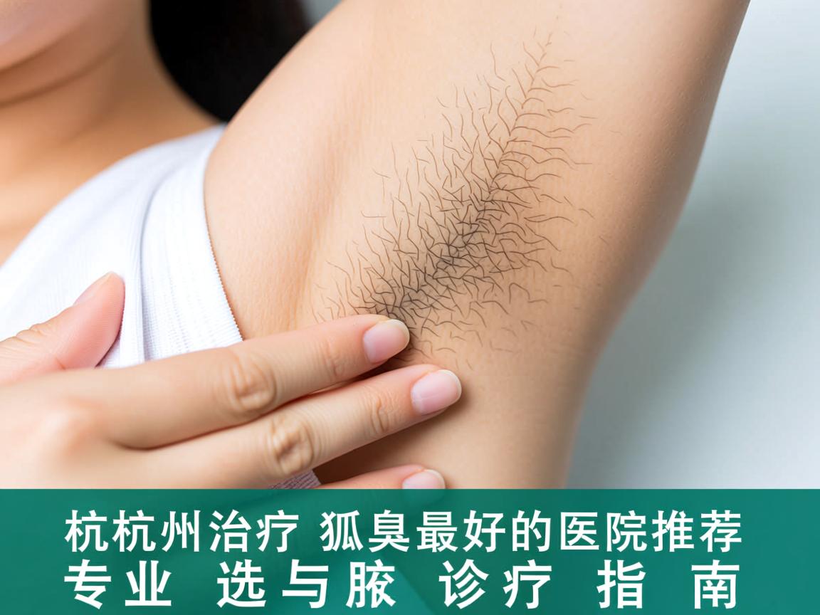 杭州治疗狐臭最好的医院推荐，专业选择与腋臭诊疗指南