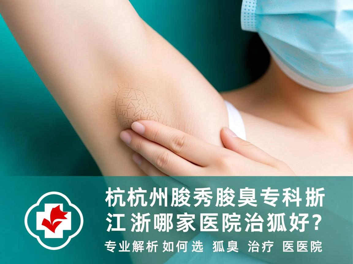 杭州腋秀腋臭专科，浙江哪家医院治疗狐臭好？专业解析如何选择狐臭治疗医院