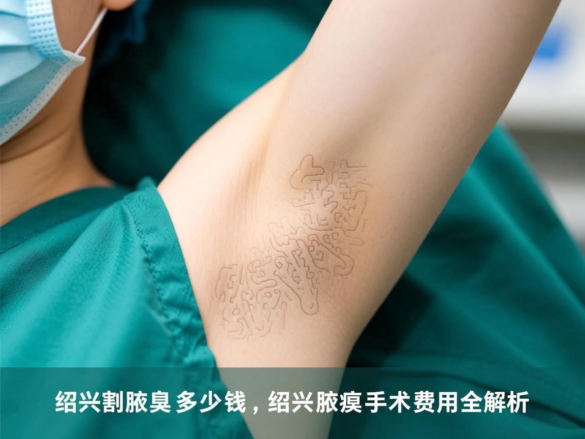 绍兴割腋臭多少钱，绍兴腋臭手术费用全解析