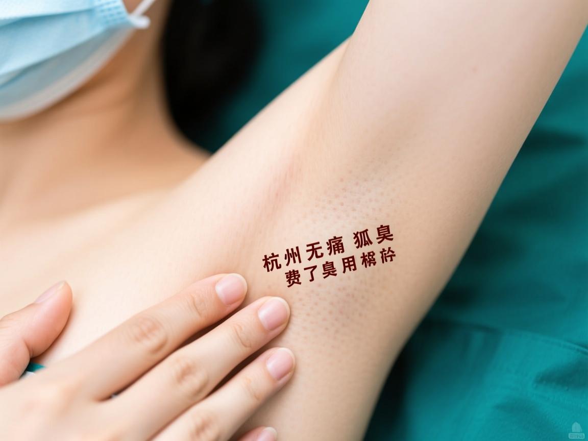 杭州无痛狐臭费用解析，了解杭州无痛狐臭治疗的关键点