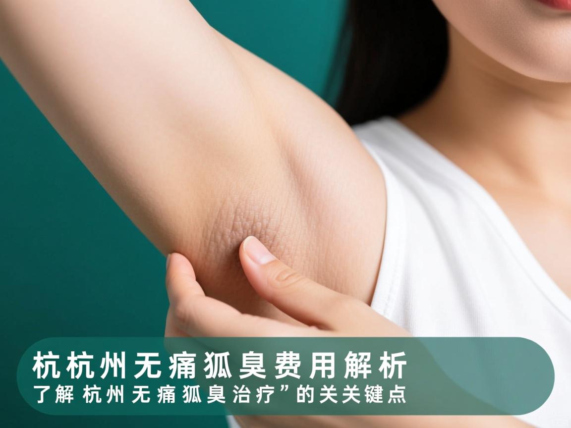 杭州无痛狐臭费用解析，了解杭州无痛狐臭治疗的关键点