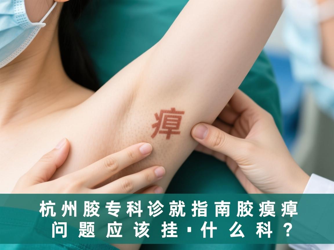 杭州腋臭专科就诊指南，腋臭问题应该挂什么科？