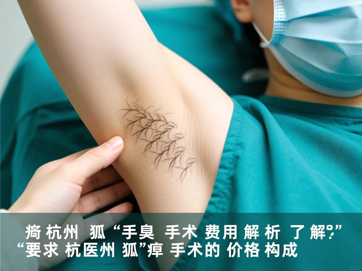 杭州狐臭手术费用解析,了解杭州狐臭手术的价格构成 杭州狐臭手术费用解析,了解杭州狐臭手术的价格构成