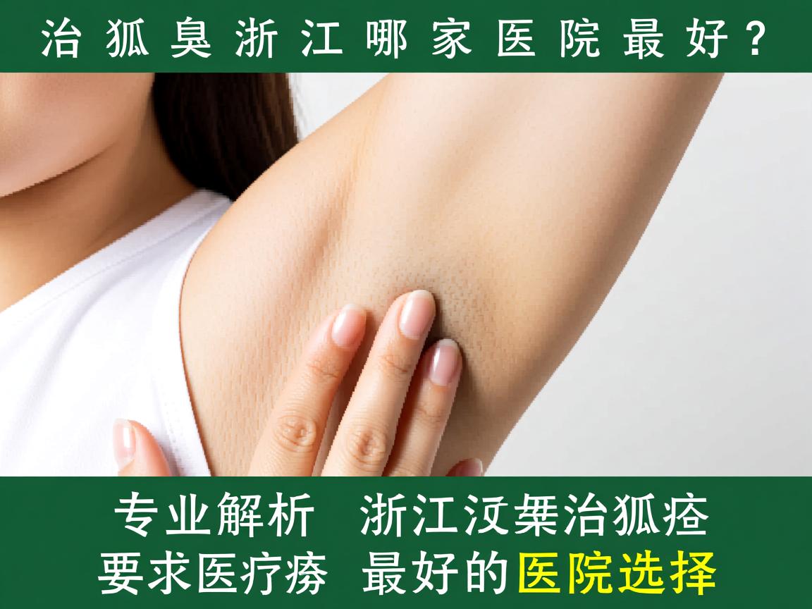 治狐臭浙江哪家医院最好？专业解析浙江治狐臭最好的医院选择