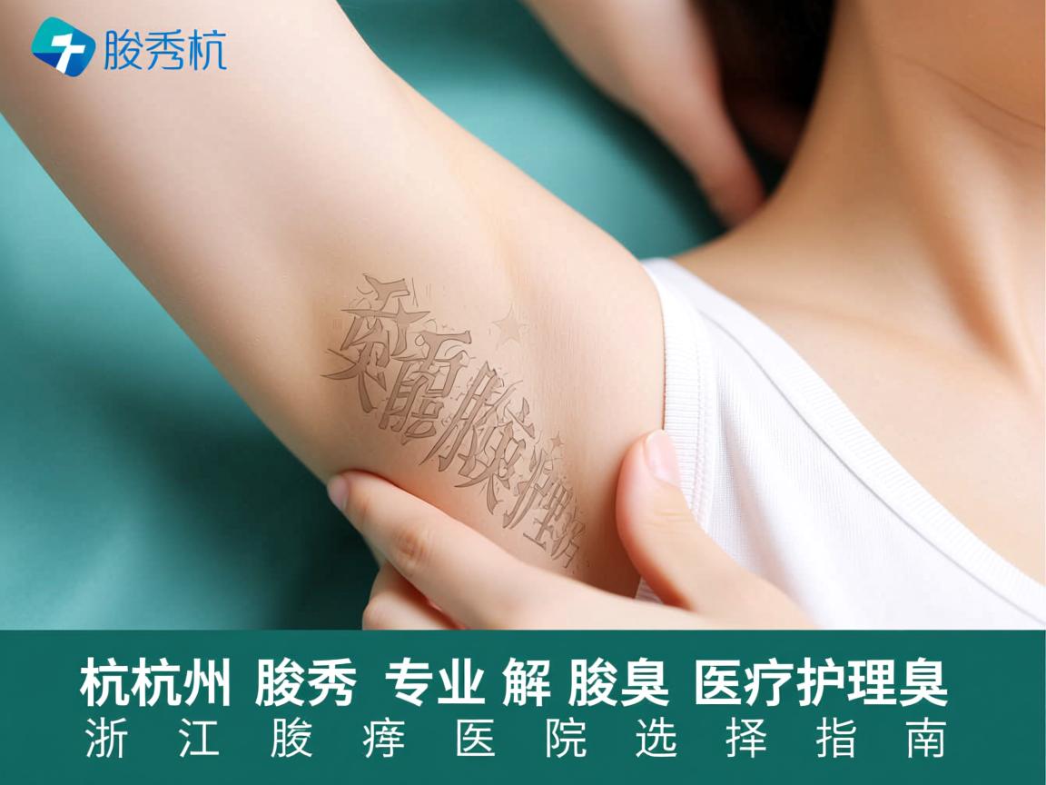 杭州腋秀专业解析,腋臭医疗护理与浙江腋臭医院选择指南 杭州腋秀专业解析,腋臭医疗护理与浙江腋臭医院选择指南