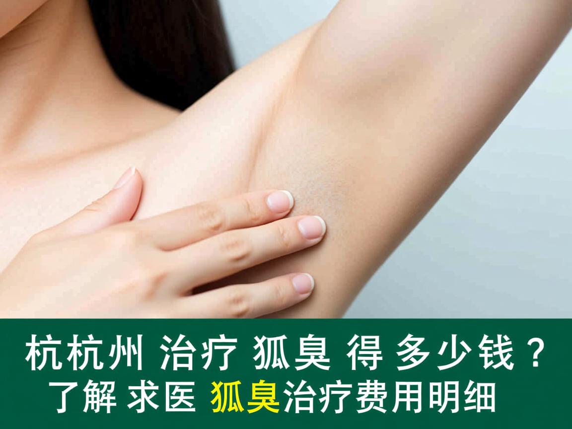 杭州治疗狐臭得多少钱?了解杭州狐臭治疗费用明细 杭州治疗狐臭得多少钱?了解杭州狐臭治疗费用明细