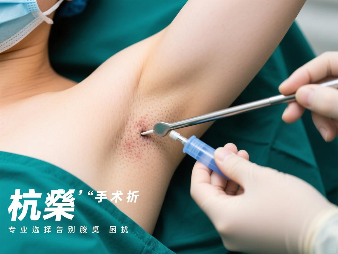 杭州腋臭手术治疗解析，专业选择告别腋臭困扰